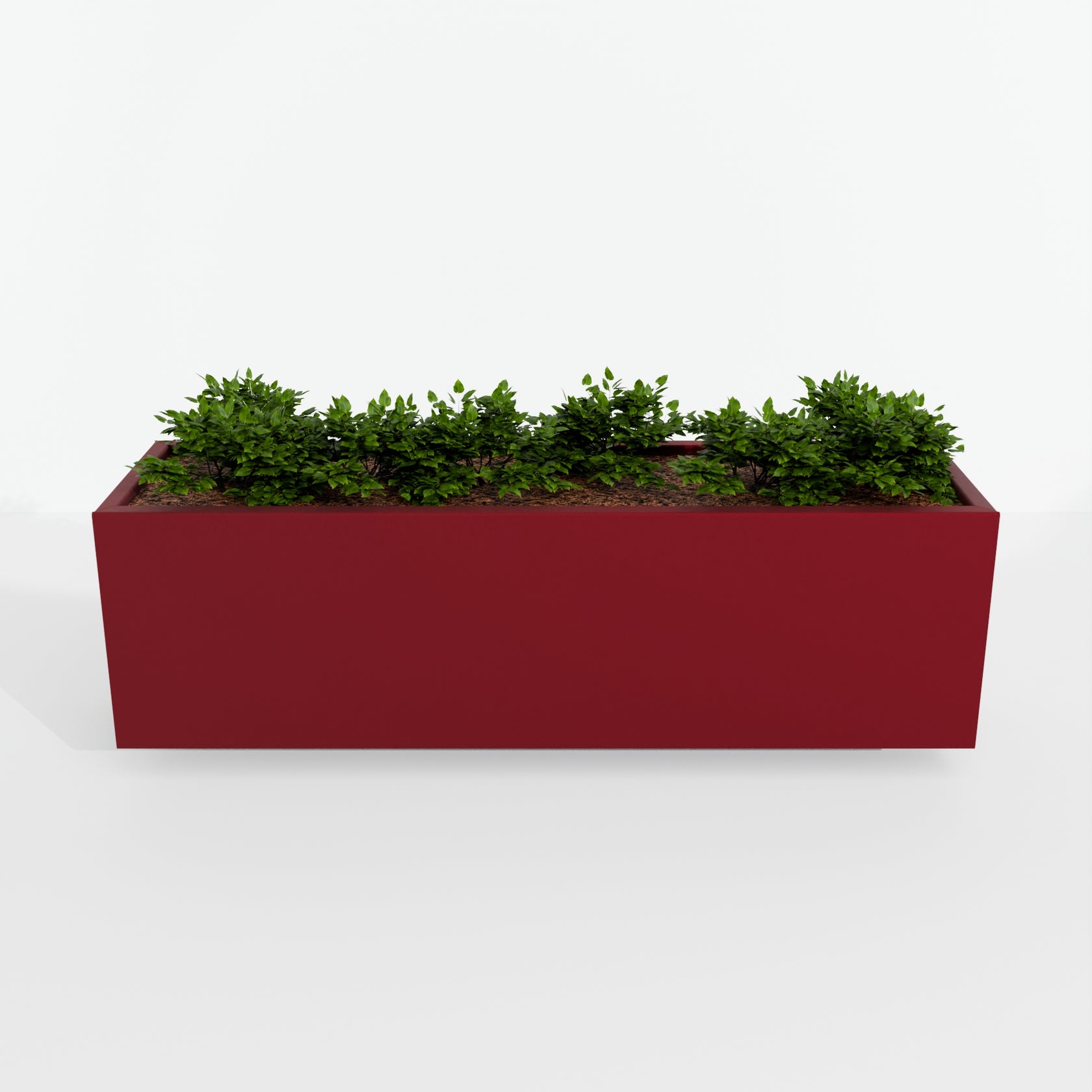Steel Planter Box (14" L x 48" W x 14" H) Edge Right