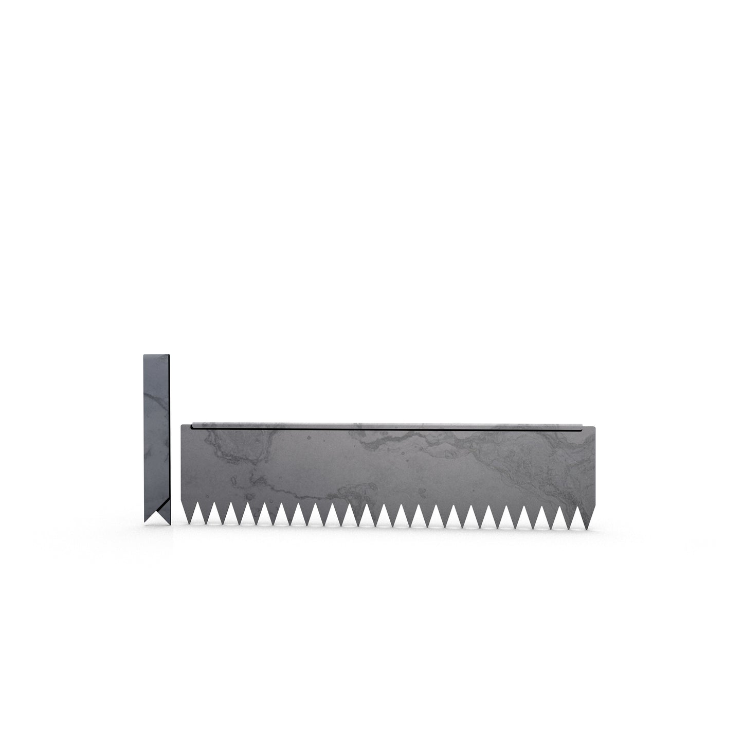 Hammer-In Landscape Edging - Cor-Ten Steel - 2ft Strips - Plus Connector Clips