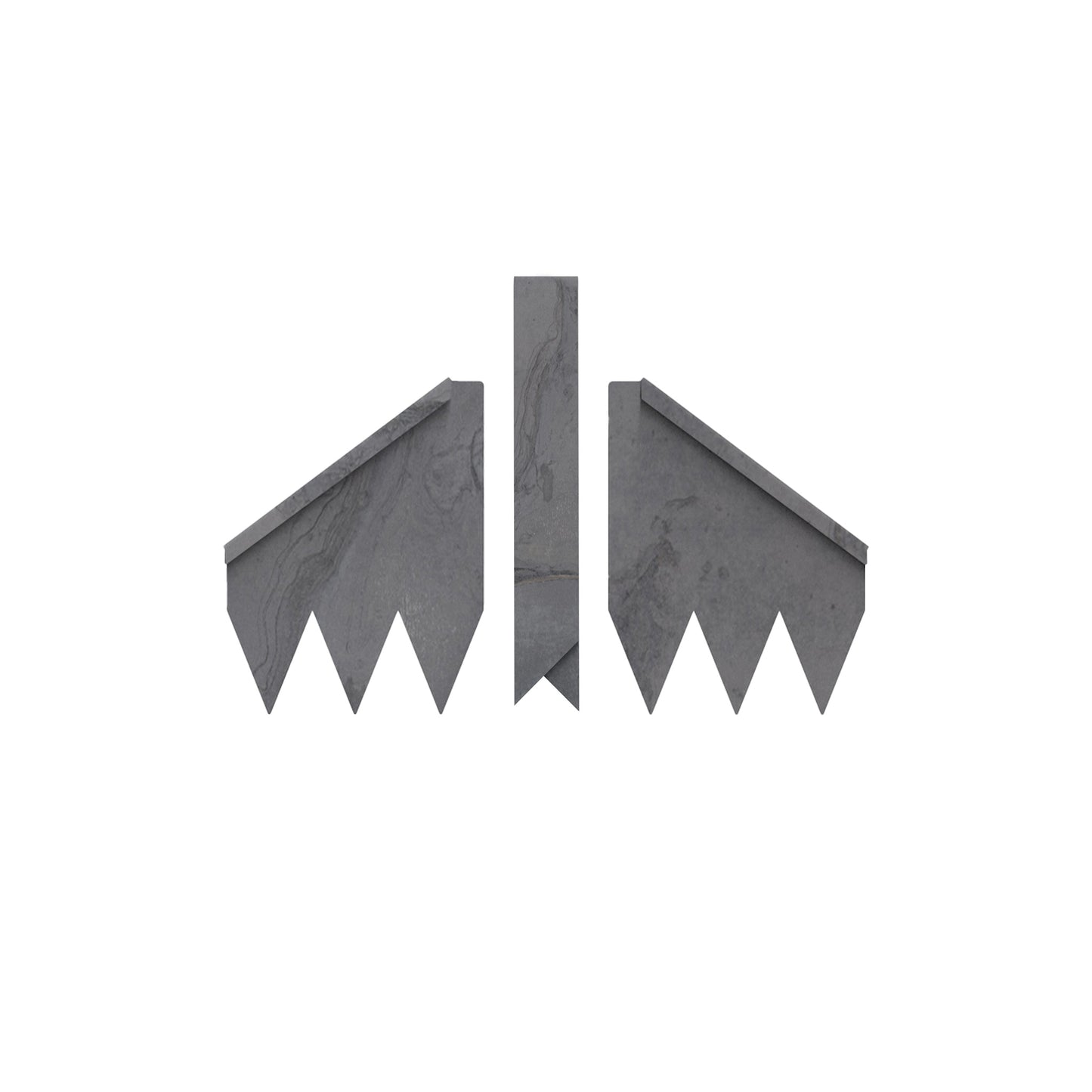 Hammer-In Landscape Edging - Cor-Ten Steel - Start/Finish Pieces