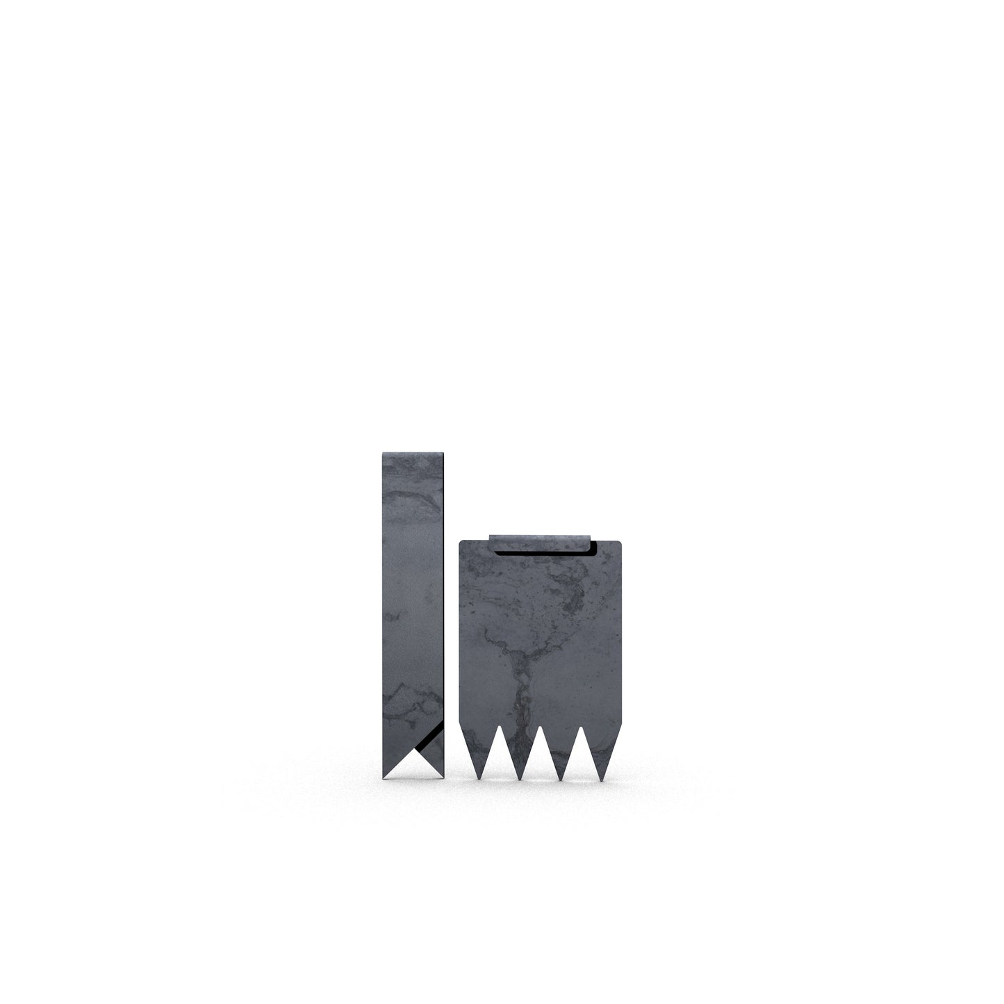 Hammer-In Landscape Edging - Cor-Ten Steel - Accessory Strips - Plus Connector Clips
