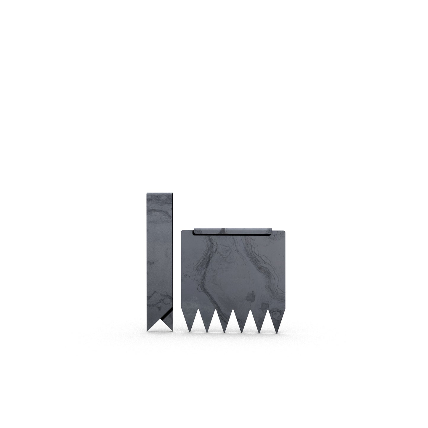 Hammer-In Landscape Edging - Cor-Ten Steel - Accessory Strips - Plus Connector Clips