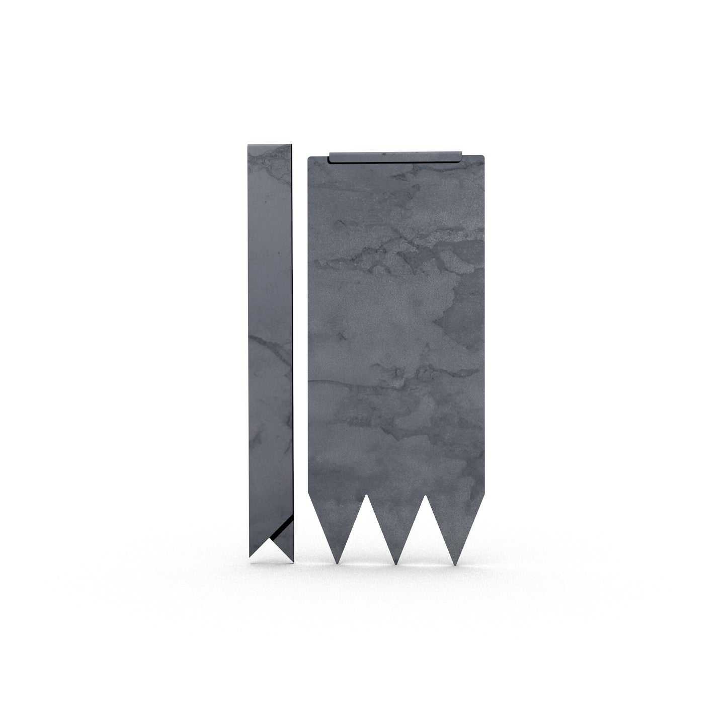 Hammer-In Landscape Edging - Cor-Ten Steel - Accessory Strips - Plus Connector Clips