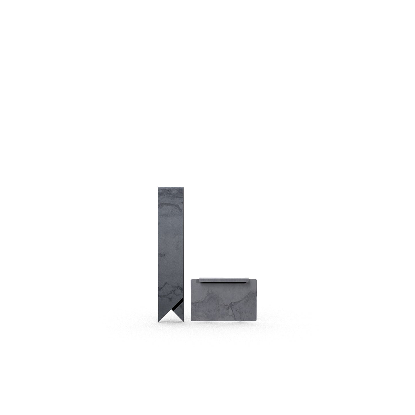 Hammer-In Landscape Edging - Cor-Ten Steel - Accessory Strips - Plus Connector Clips
