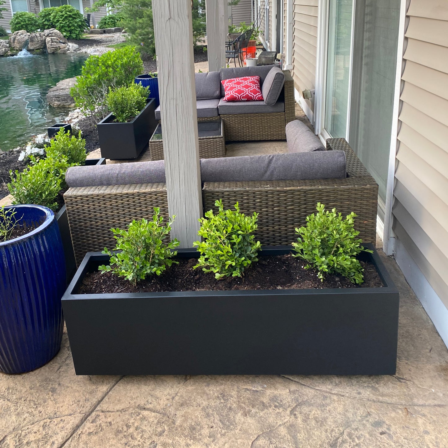 Steel Planter Box (14" L x 48" W x 14" H)