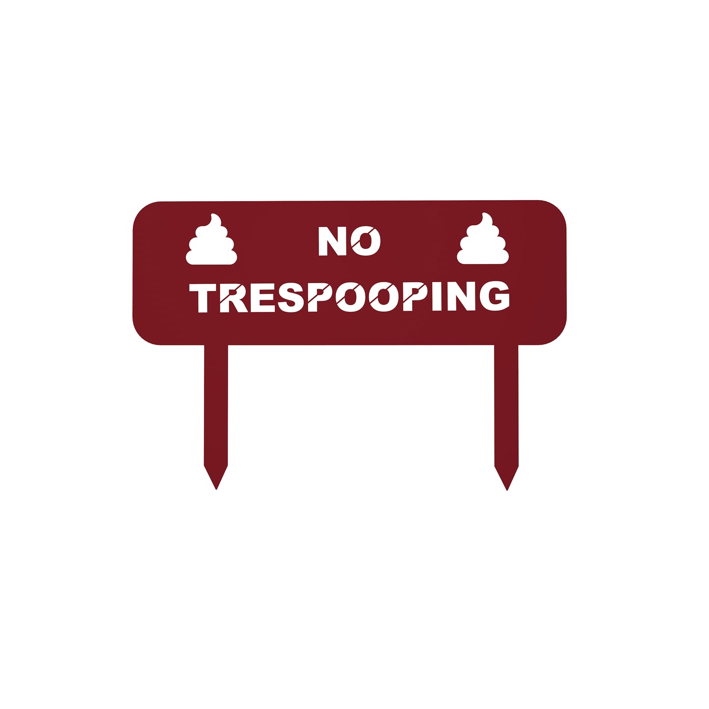 "No-Squatting" Ordinance Sign