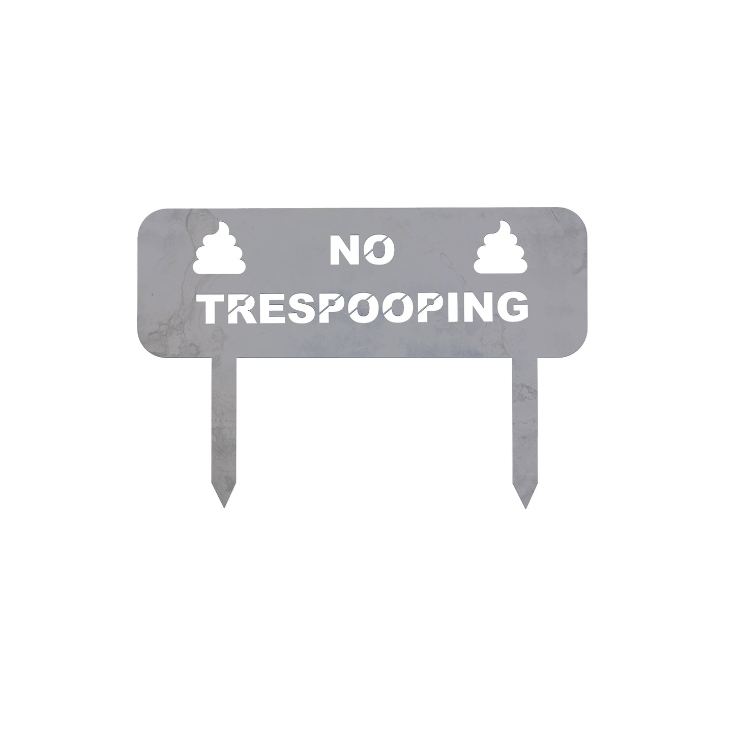 "No-Squatting" Ordinance Sign