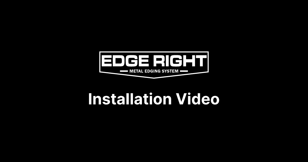 Installation Video | Edge Right